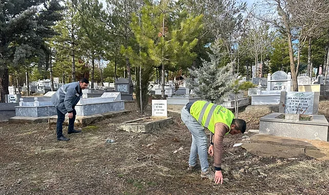 Malatya Doğanşehir'den mezarlıklara dijital adım