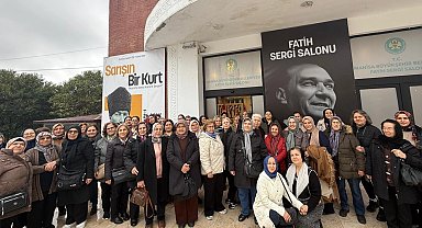 Manisa'da 352 kadın "Sarışın Bir Kurt" sergisinde buluştu