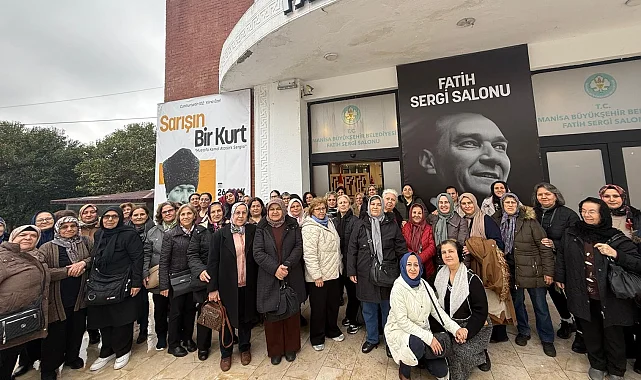 Manisa'da 352 kadın "Sarışın Bir Kurt" sergisinde buluştu