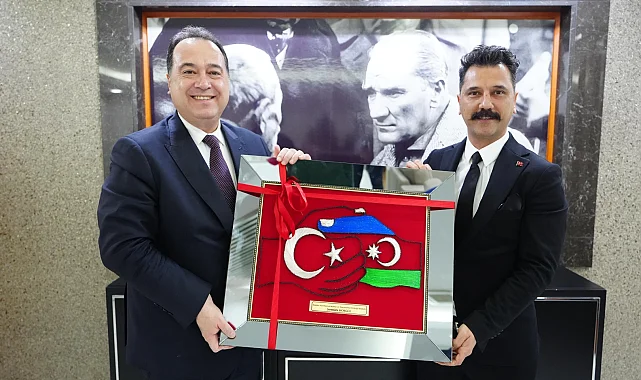 Manisa'da Azerbaycan Kültür Derneği'nden dostluk ziyareti