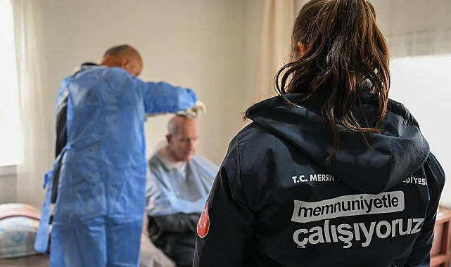 Mersin'de evde sağlık hizmeti vatandaşın yanında
