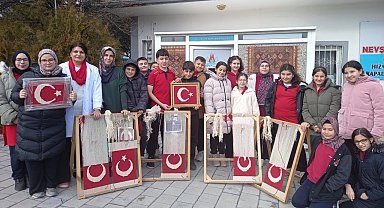 NAPEM'in Halı Dokuma Atölyesi'ne özel misafir