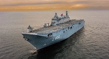 NATO: TCG Anadolu Letonya kıyılarında