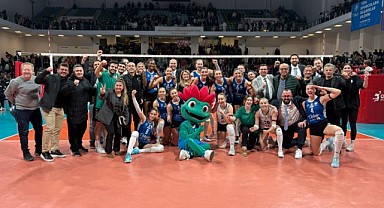 Nilüfer Belediyespor Eker, Galatasaray Daikin’i Farklı Mağlup Etti