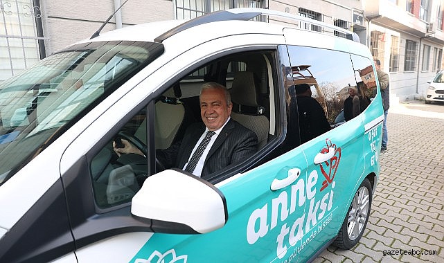 Nilüfer’de Annelere Özel “Anne Taksi” Hizmeti İlgi Görüyor