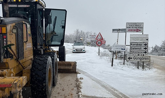 Nilüfer’de Karla Mücadele Başladı