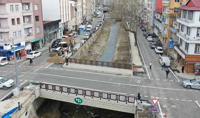 Ordu Altınordu'da yenilenen köprü ulaşıma açıldı