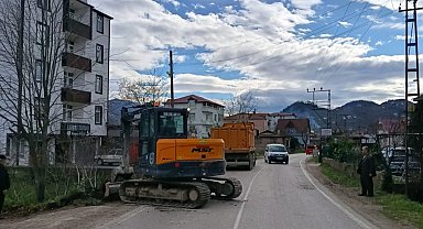Ordu'da yol çalışmaları hızlandı
