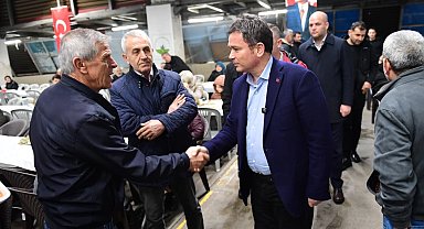 Osmangazi Belediye Başkanı Erkan Aydın'dan Çiftehavuzlar'da anlamlı buluşma