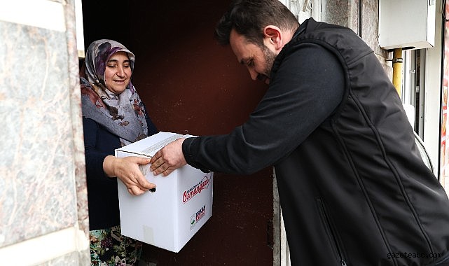 Osmangazi Belediyesi’nden Ramazan Öncesi Dayanışma Örneği