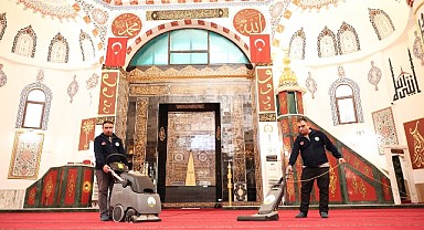 Osmangazi’de Camiler Ramazan’a Hijyenle Hazırlanıyor