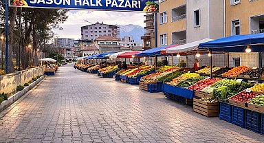 Sason'da Ramazan boyunca 'Halk Pazarı' kuruluyor