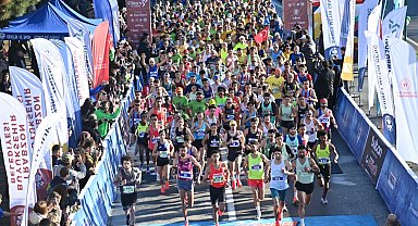Trabzon'da coşkulu maraton