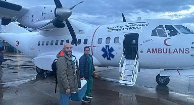 Türk Hava Kuvvetleri'nden hayat kurtaran uçuş