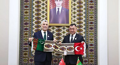 Türkiye ve Türkmenistan ticari ilişkileri geliştiriyor... Hedef 5 milyar dolar