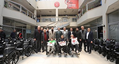 Uludağ OSB’den Gürsu’ya 50 Tekerlekli Sandalye Desteği