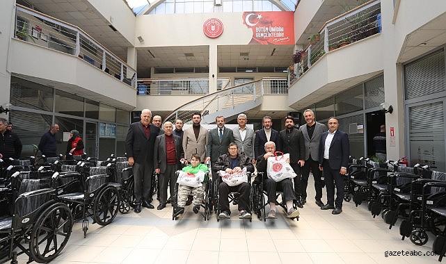 Uludağ OSB’den Gürsu’ya 50 Tekerlekli Sandalye Desteği