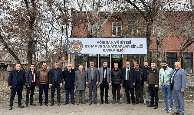 Ağrı Şeker'den Sanayi Sitesine ziyaret