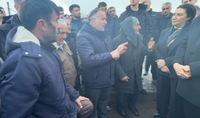 Ağrı Taşlıçay'da yol tepkisi!