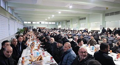 Ağrı'da pancar üreticileri iftarda buluştu
