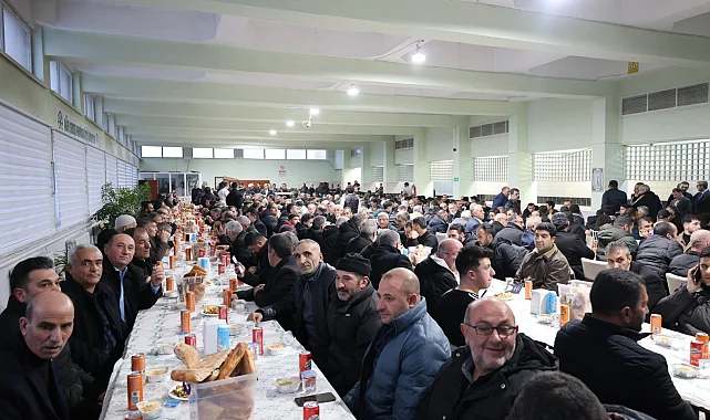 Ağrı'da pancar üreticileri iftarda buluştu