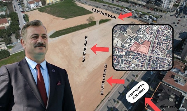 Anahtar Parti Bursa'dan hastane alanları satış kararnamesine tepki 