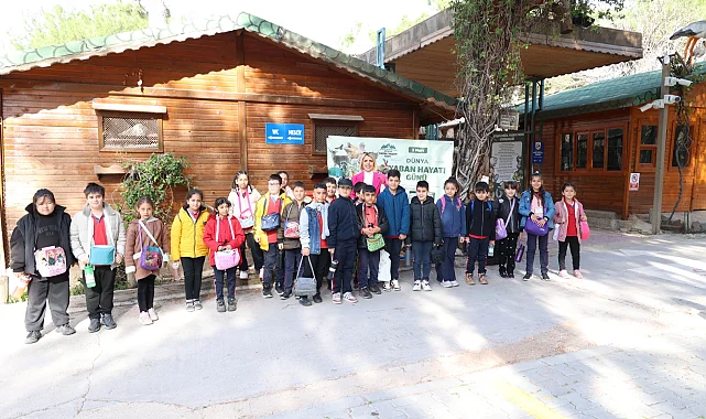 Antalya Doğal Yaşam Parkında "Yaban Hayatı Günü" kutlandı