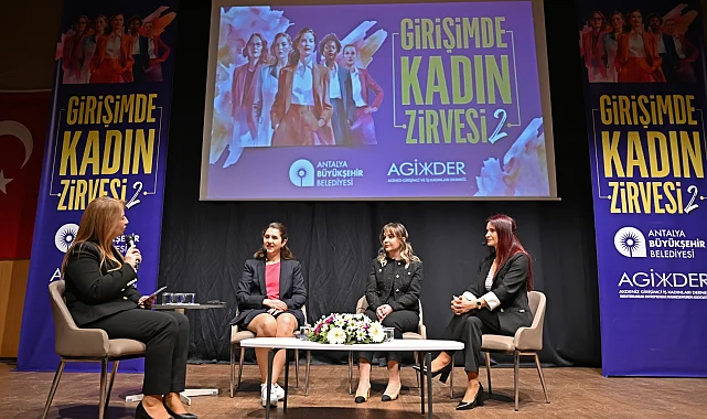 Antalya'da kadın girişimciler zirvede buluştu