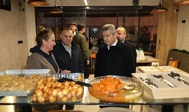 Artvin Valisi Ergün'den, Hopa Kadın Kooperatifi'ne ziyaret