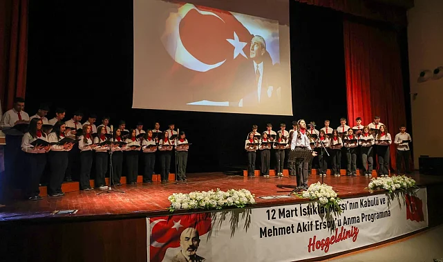 Artvin'de İstiklal Marşı'nın kabulünün 105. yılı kutlandı