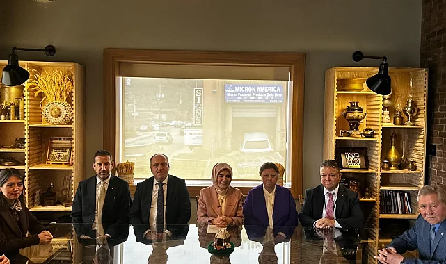 Bakan Göktaş Paterson'da Türk toplumuyla buluştu