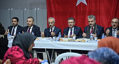 Bakan Uraloğlu ve Başkan Genç'ten Düzköy'e hizmet sözü
