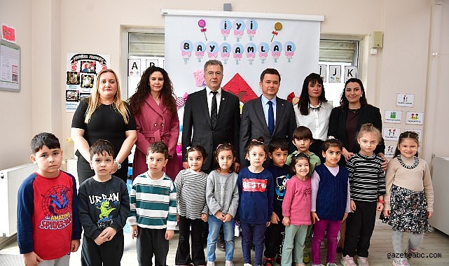 Başkan Aydın, Minik Kalpler Kreş ve Gündüz Bakım Evi’ni Ziyaret Etti