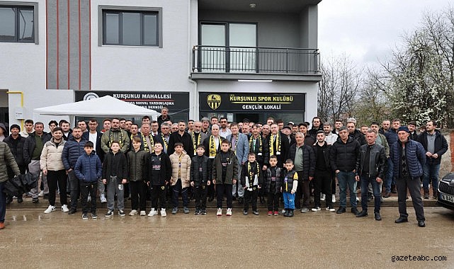 Başkan Bozbey'den Kurşunlu Spor Kulübü Ziyareti