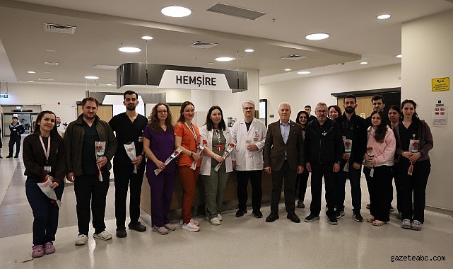 Başkan Bozbey’den Sağlık Çalışanlarına 14 Mart Ziyareti