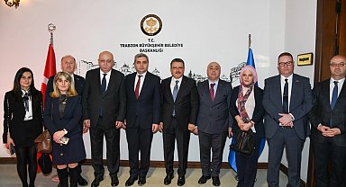 Başkan Genç, Gürcistan Büyükelçisi Kalandia'yı ağırladı