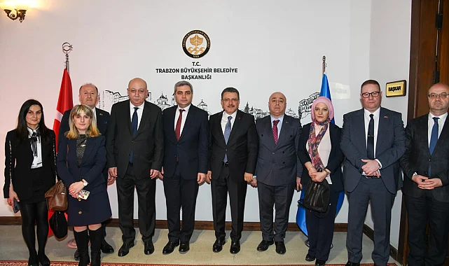 Başkan Genç, Gürcistan Büyükelçisi Kalandia'yı ağırladı