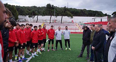 Başkan Mesut Ergin yenilenen tesisleri inceledi