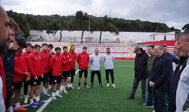 Başkan Mesut Ergin yenilenen tesisleri inceledi