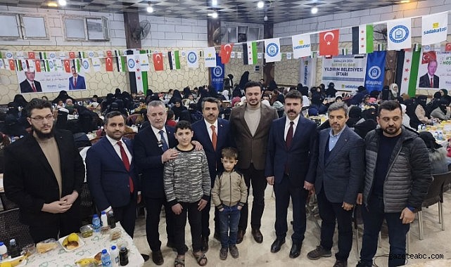 BAŞKAN YILMAZ EL BAB’DA İFTAR PROGRAMINA KATILDI