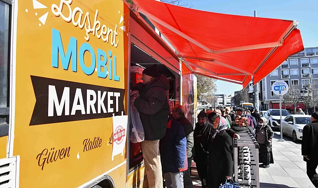 Başkentliler mobil marketlerde yerli etle buluşuyor