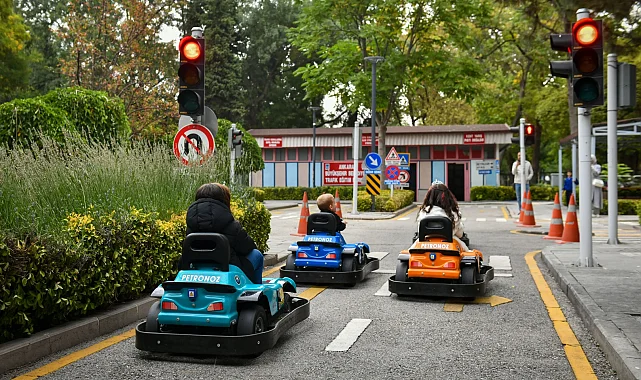 Başkentte miniklere trafik bilinci eğitimi