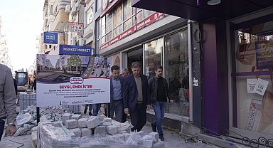 Bayraklı Sevgi Yolu'nda yoğun tempo