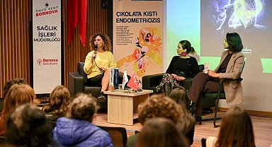 Bornova'da kadınlar deneyimlerini paylaştı, uzmanlar endometriozisi anlattı