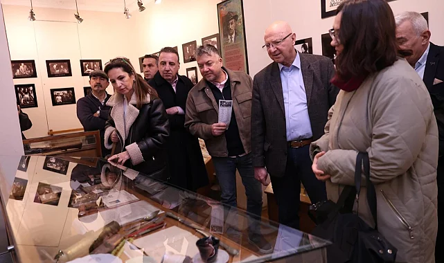 Bursa basınından Orhan Kemal Müzesi'ne ziyaret