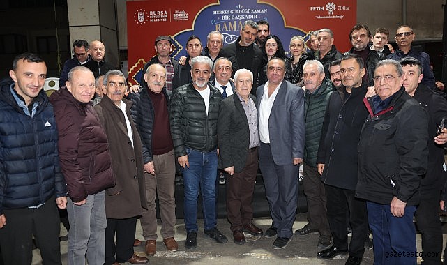 Bursa Büyükşehir Belediyesi Ramazan İftarlarını Sürdürüyor