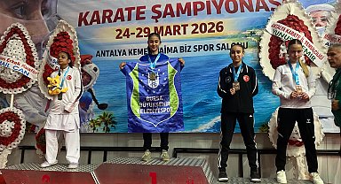 Bursa Büyükşehir Belediyesporlu karateciler Türkiye Şampiyonası'nda parladı