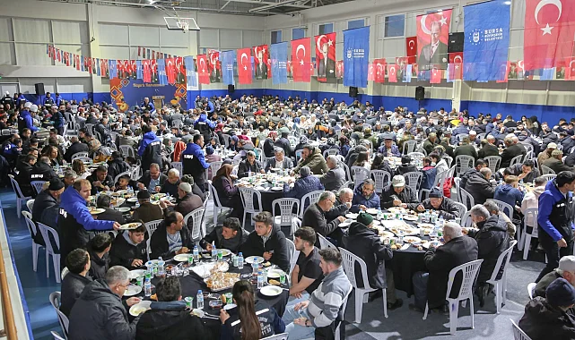 Bursa Büyükşehir bereketi Büyükorhan'da paylaştı