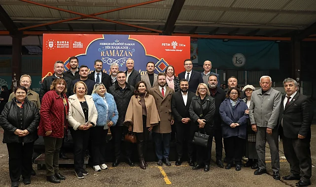 Bursa Büyükşehir'in sofrası Nilüfer Konak'ta kuruldu