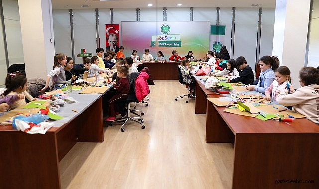 Bursa’da Minik Mimarlar Tasarım Dünyasına Adım Attı